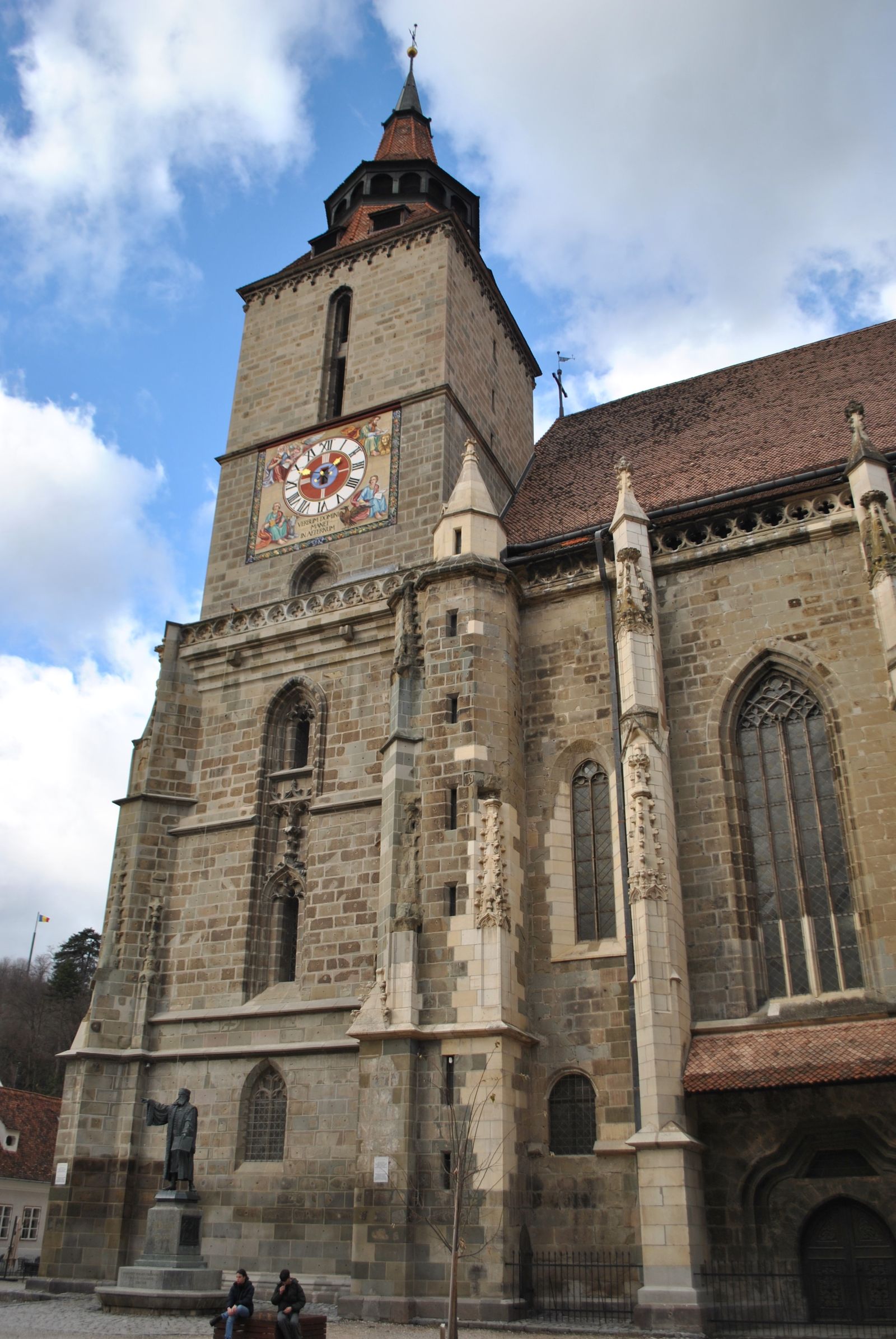 The Black Church in Brasov, the last stop of the day